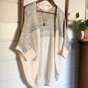 Say What? Knit Shrug M